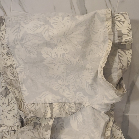 Kikit Jeans skorts size 14 floral tropical print - Picture 10 of 10